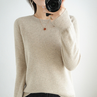 Pure Wool Cashmere Sweater Woman 1